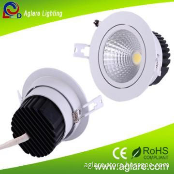 High brightness white paint COB 5W LED downlight